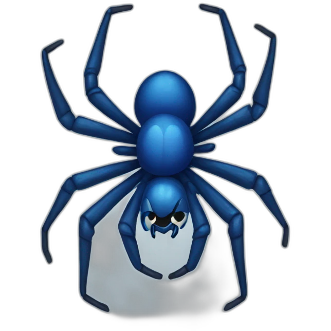 Blue Spider emoji