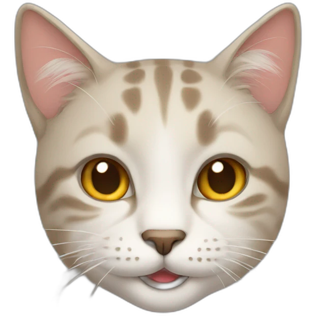 cat with a smile emoji