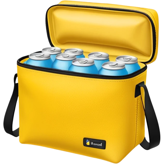 yellow cooler bag emoji