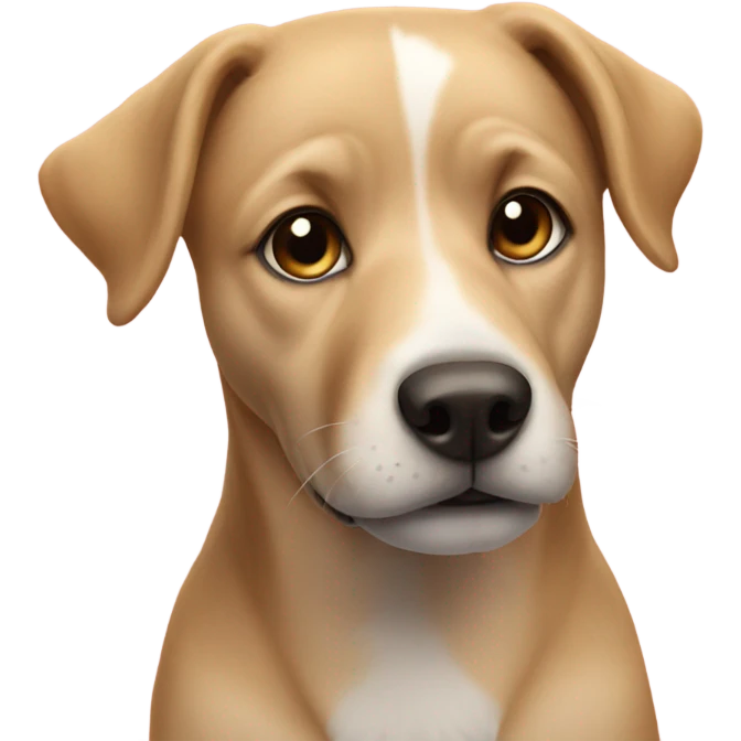 Dog love you forever  emoji