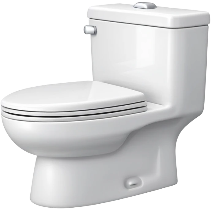 white porcelain toilet emoji