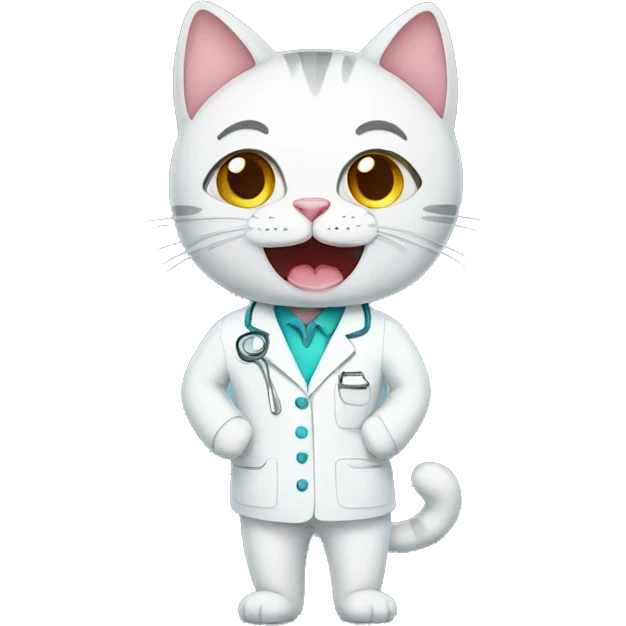 dentist-cat emoji