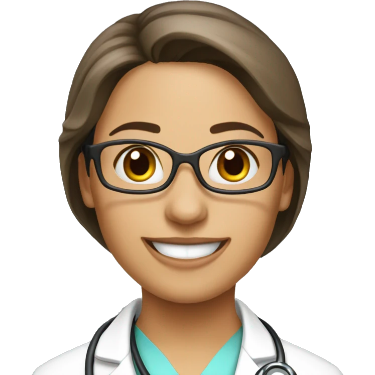 doctor-woman-happy  emoji