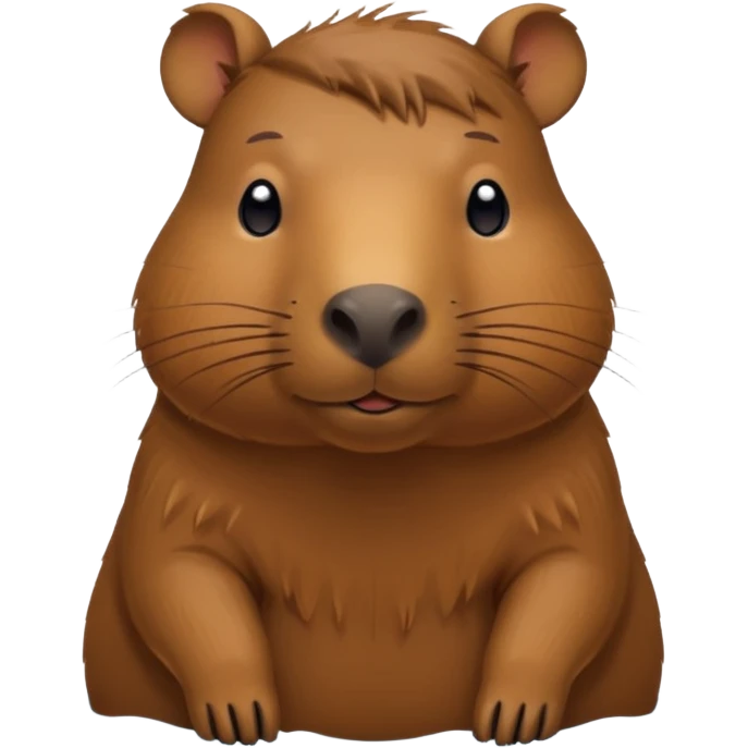 Capybara emoji