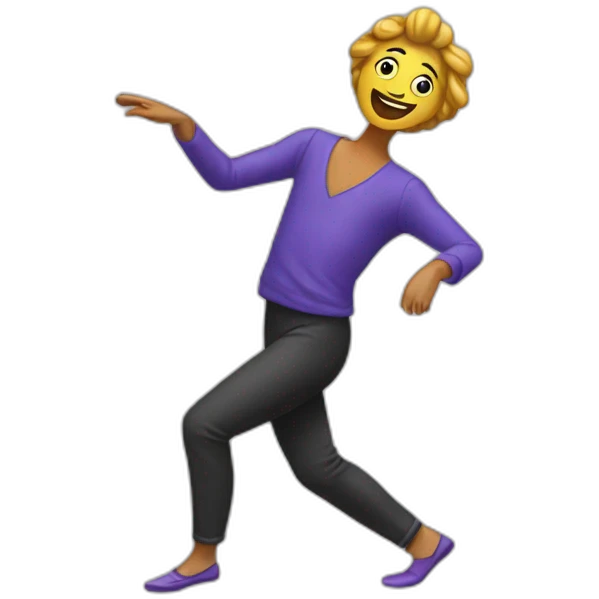 Caca qui danse  emoji