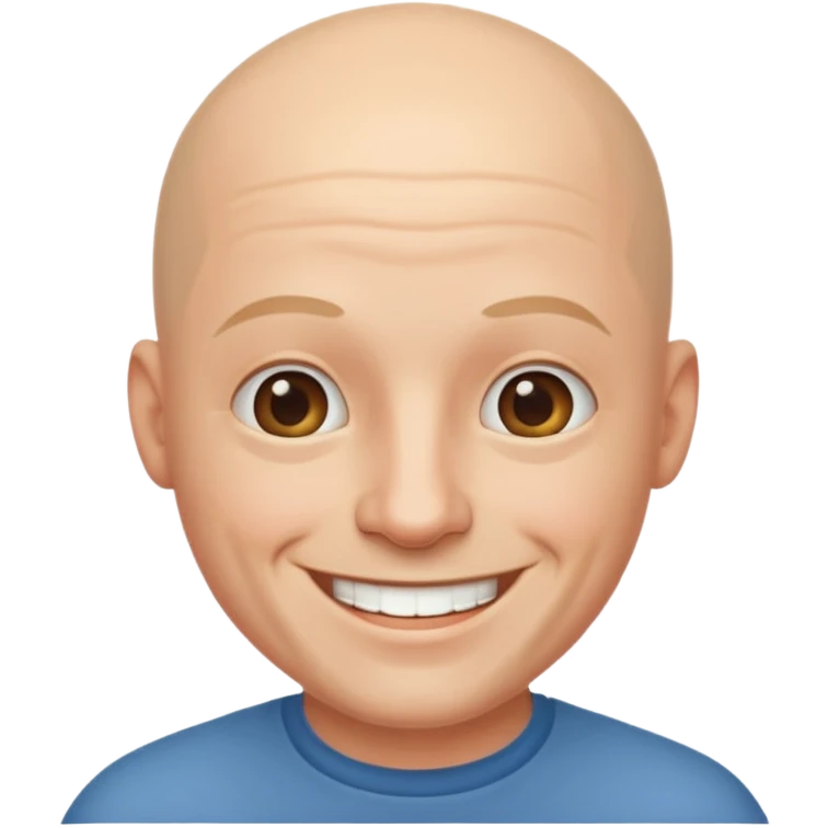 bald man emoji