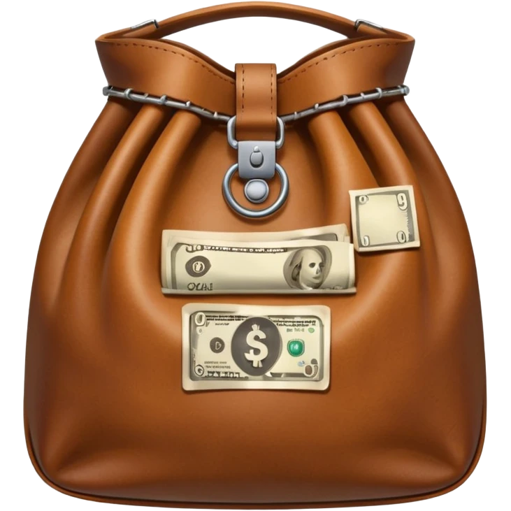 empty cash bag emoji