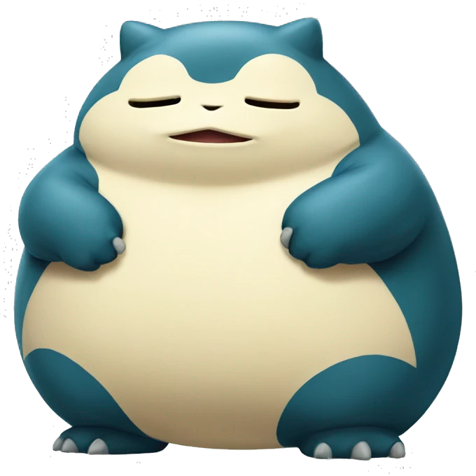 snorlax pokémon emoji
