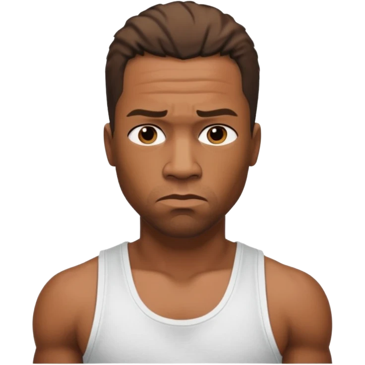 Create a GTA CJ - Carl Johnson from GTA San Andreas emoji for a teams chat but make it more original style to the game emoji