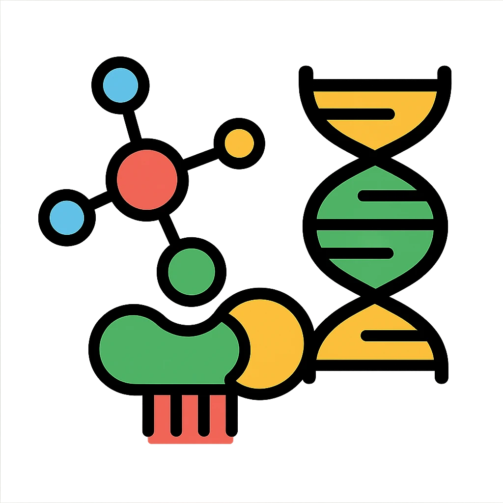 Biomoleküle emoji
