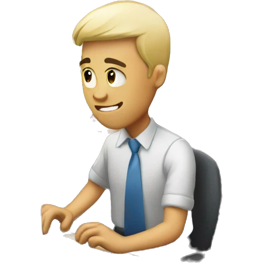 busy working emoji
