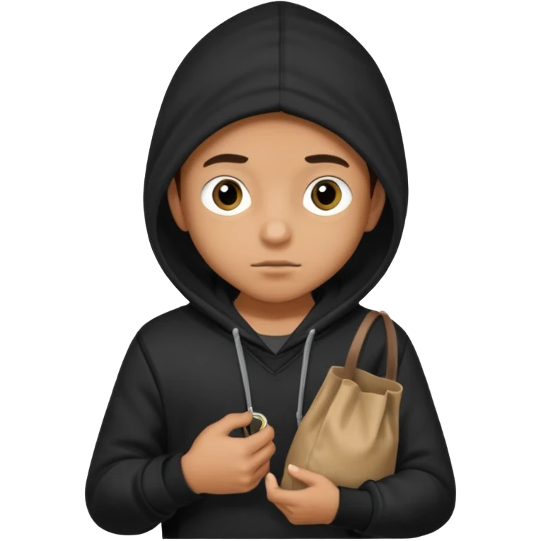 Thief boy emoji