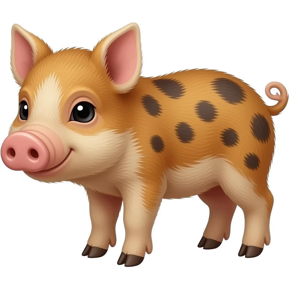 Wild piglet emoji