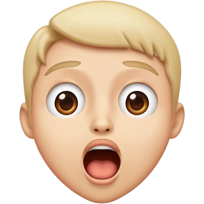Blown away emoji
