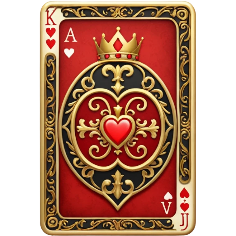 King in hearts emoji