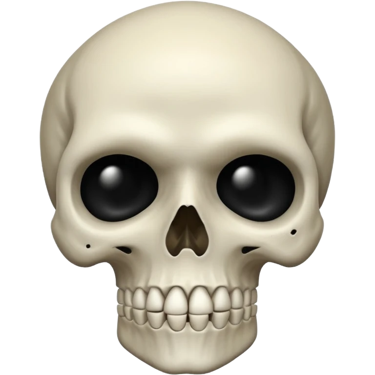 Skull face emoji