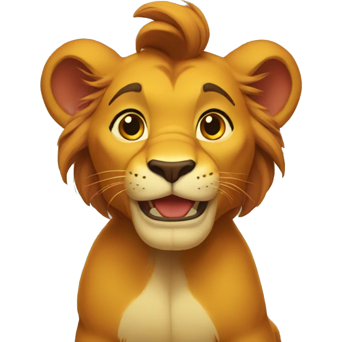 Simba emoji
