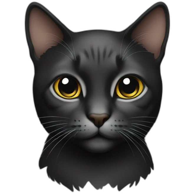 cat black emoji