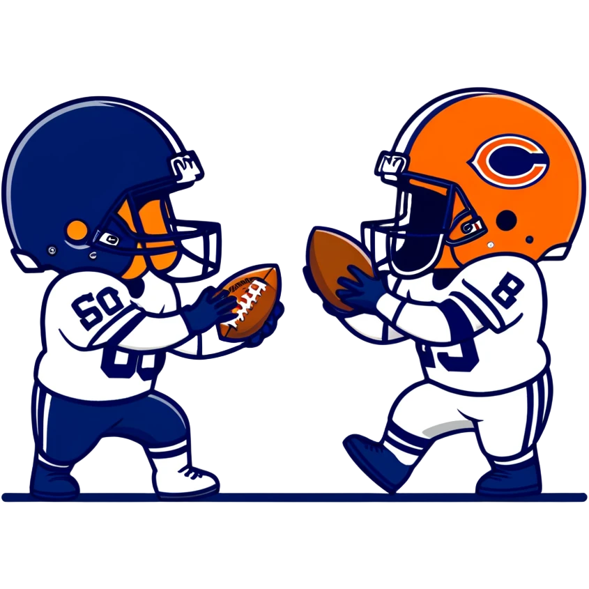 Dallas cowboys vs Chicago Bears  emoji