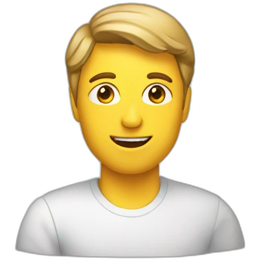 Chat avec une bizr emoji