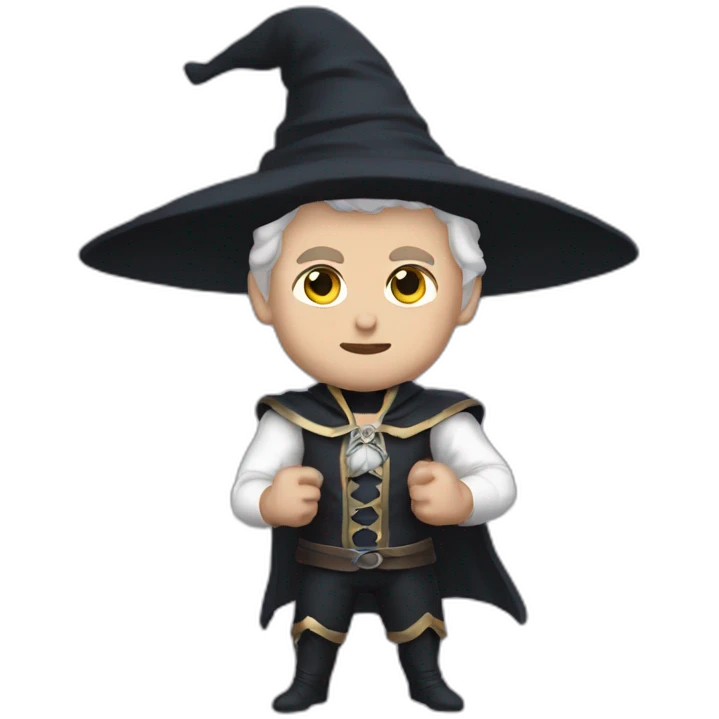 muscle macron wizard emoji