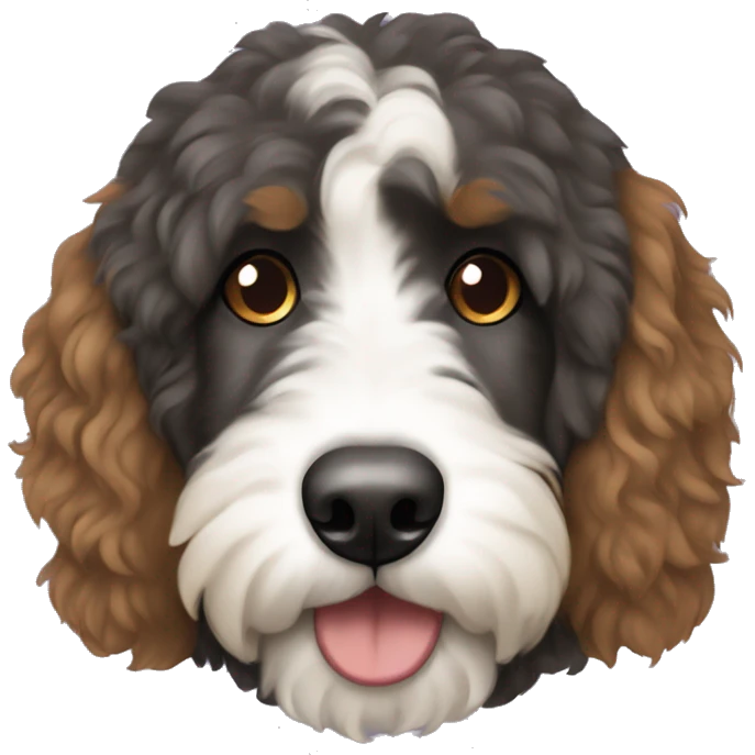 Bernedoodle emoji