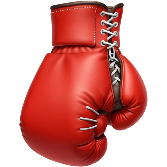 red boxing glove emoji