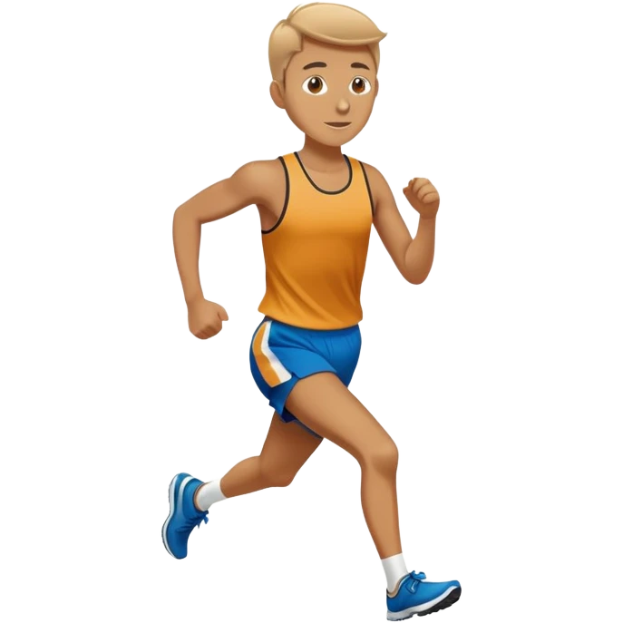 Humans running Marathon emoji
