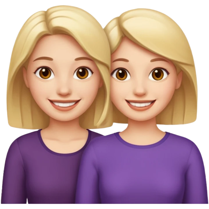 👩👩😚 emoji