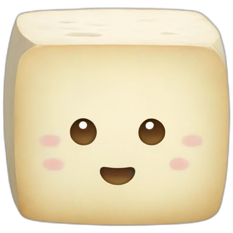 round tofu emoji
