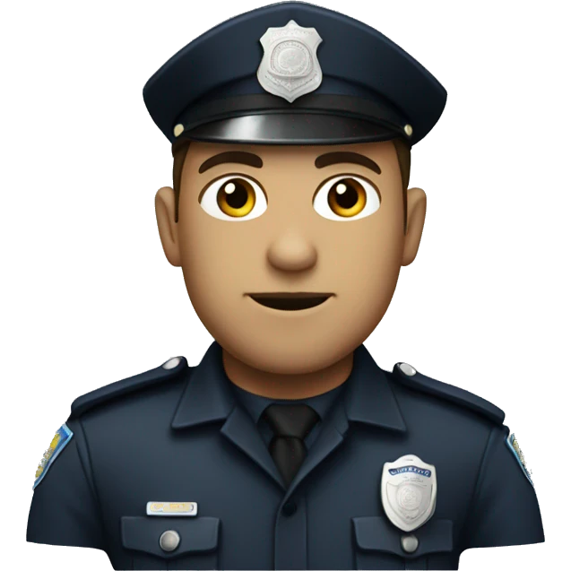 Police man emoji