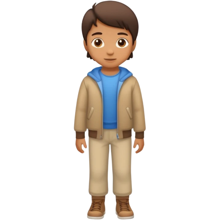 kinder kid full body emoji
