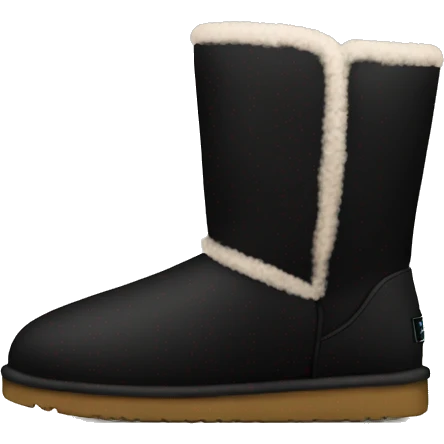 Black Tasman uggs emoji