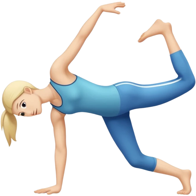 Back bend emoji