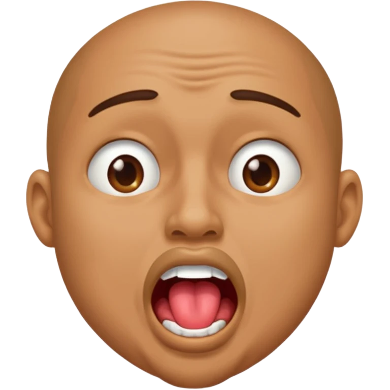 Guy drooling sexy emoji