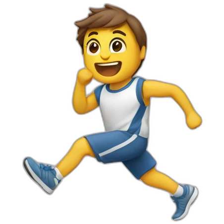 Ir corriendo al retrete emoji