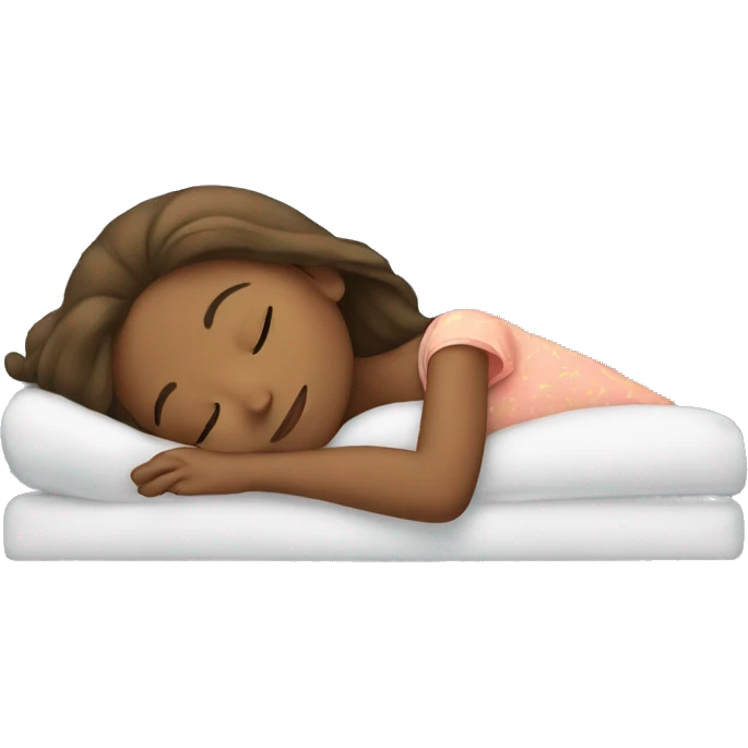 Girl sleeping emoji