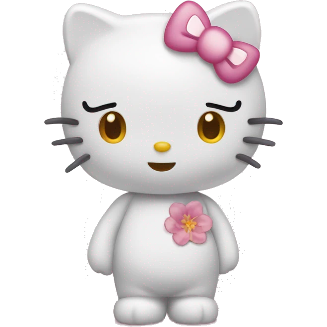 Hello kitty emoji