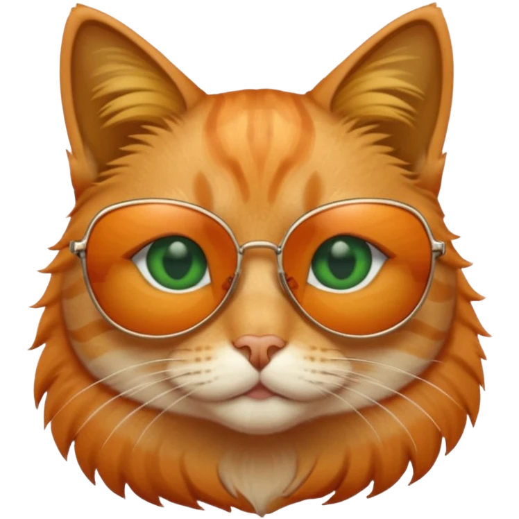 Cat wearing sunglasses emoji