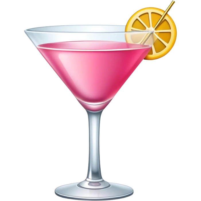 Pink martini emoji