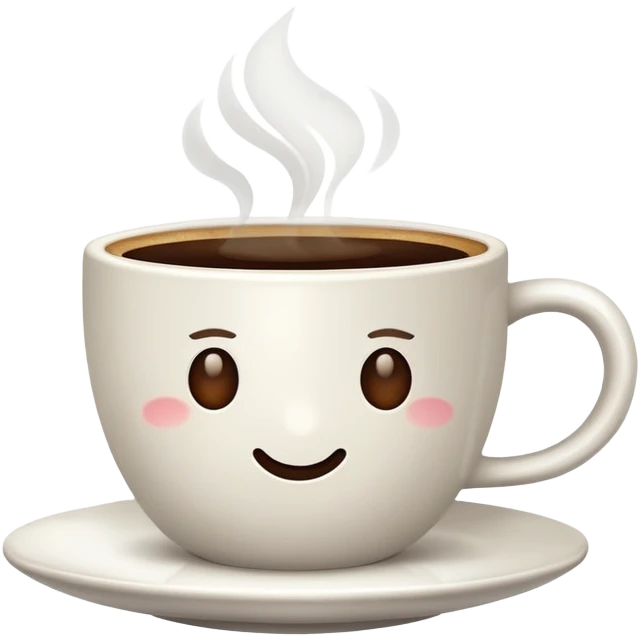 Cup of coffee emoji