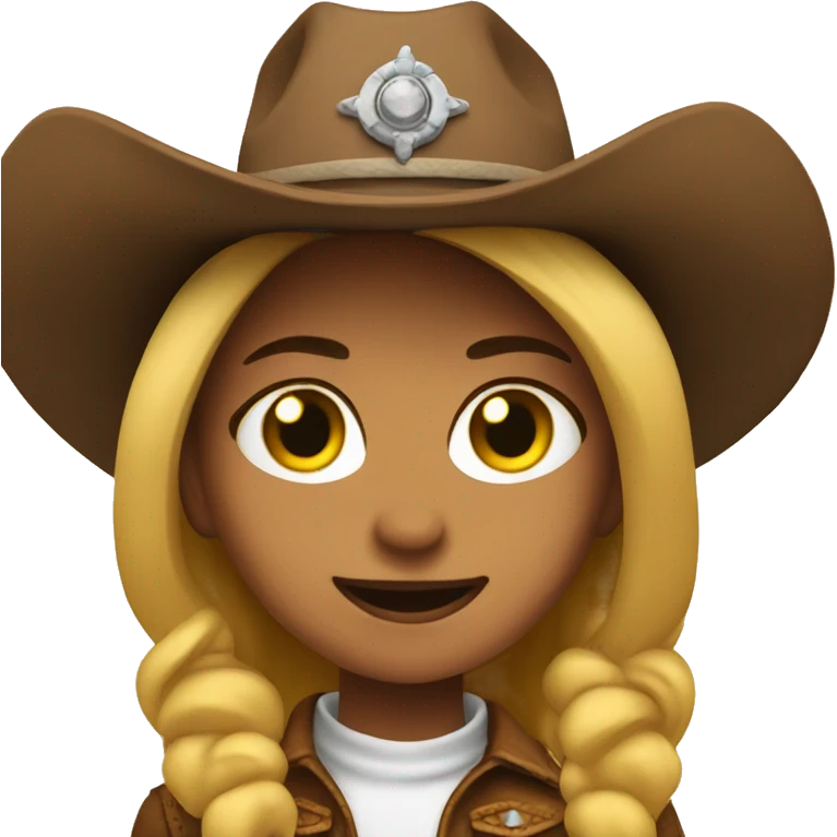 Cowgirl emoji