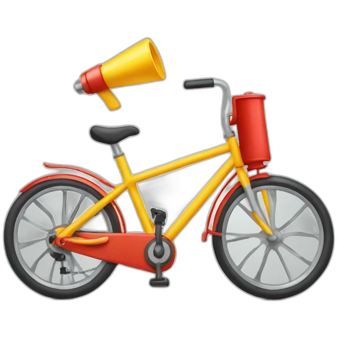 Bike air horn emoji