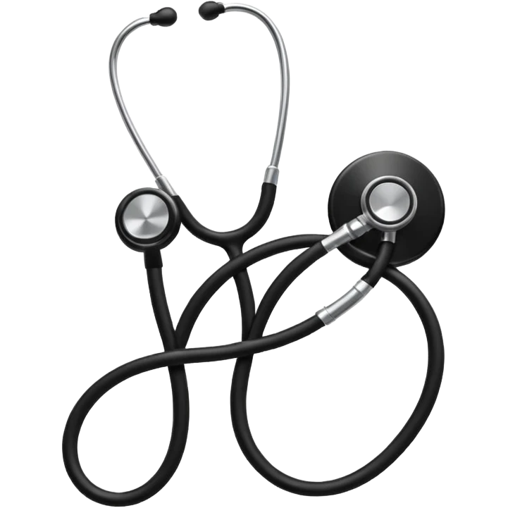 black Stethoscope emoji