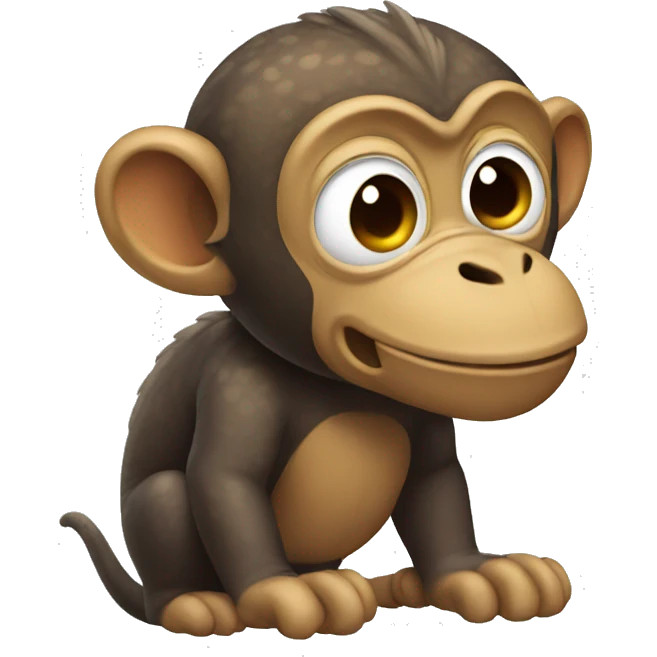 dinosaur monkey emoji