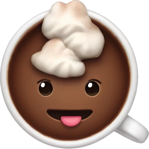 Hot chocolate  emoji