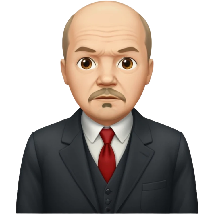 Реалистичный удивленный Ленин emoji