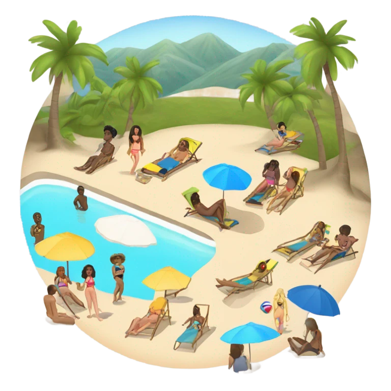 spring break emoji