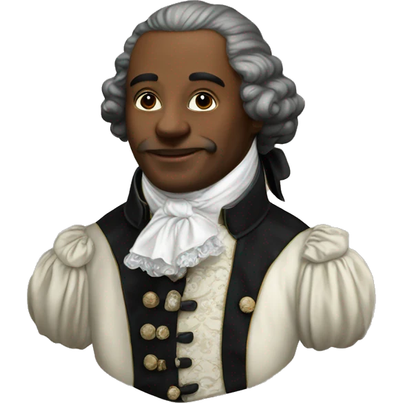 photorealistic aristocrat XVIII century emoji