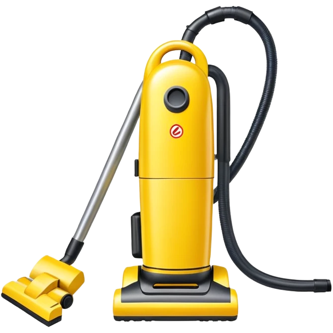 yellow vacuum emoji